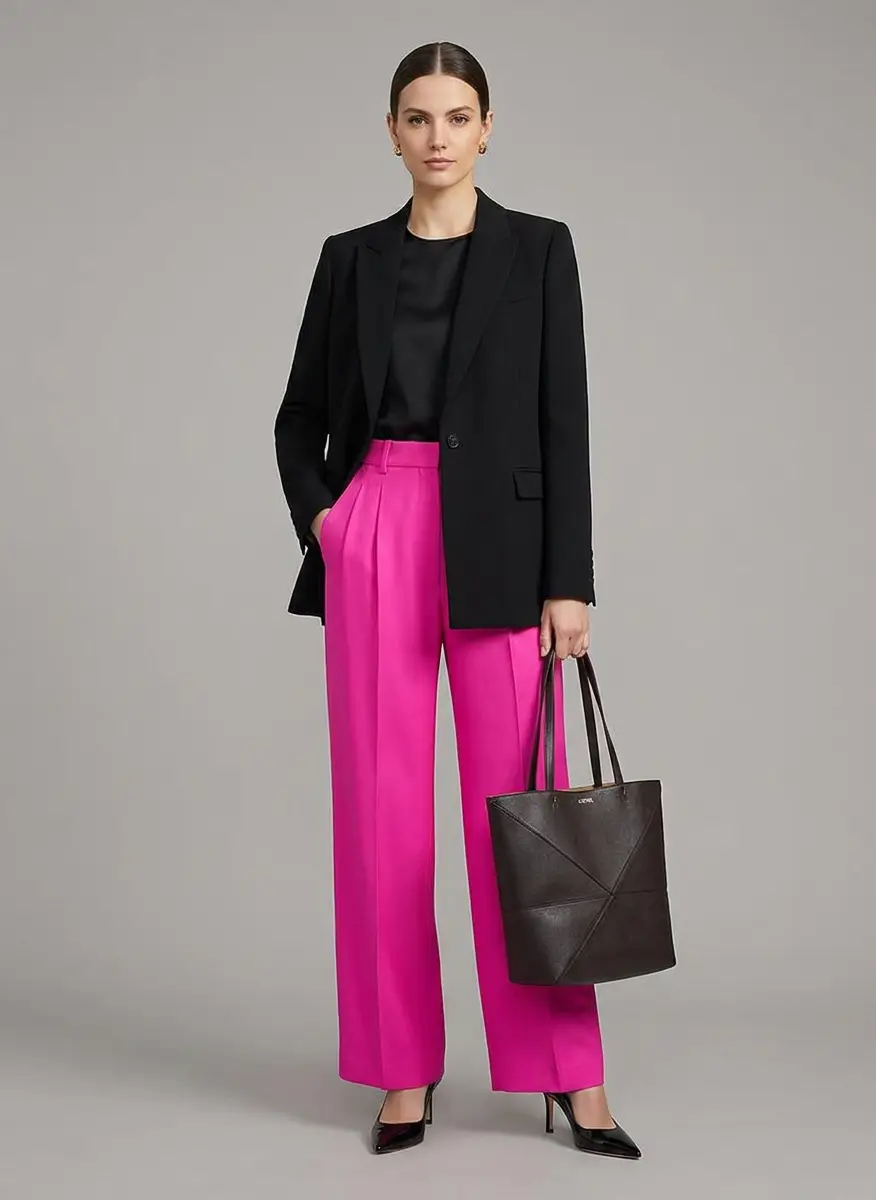 Loewe Puzzle Fold Medium Leather Tote Bag 5