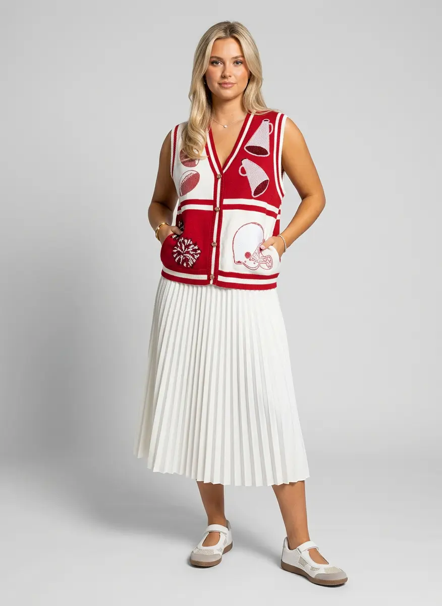 Preppy Stadium Chic