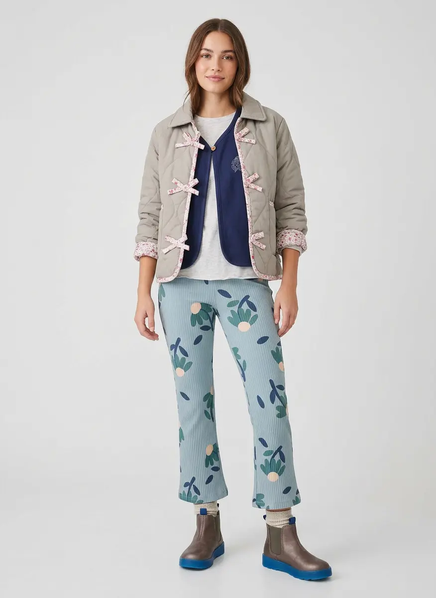 Floral Layered Comfort