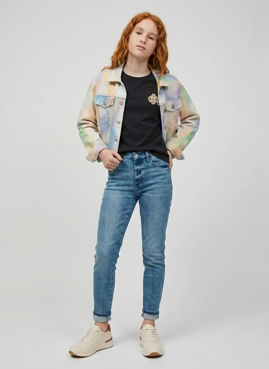 Artistic Denim Layer