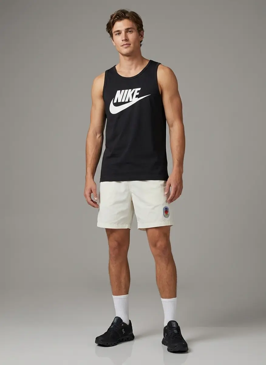 NIKE Nike Men's Sportswear Icon Futura Tank Top 7