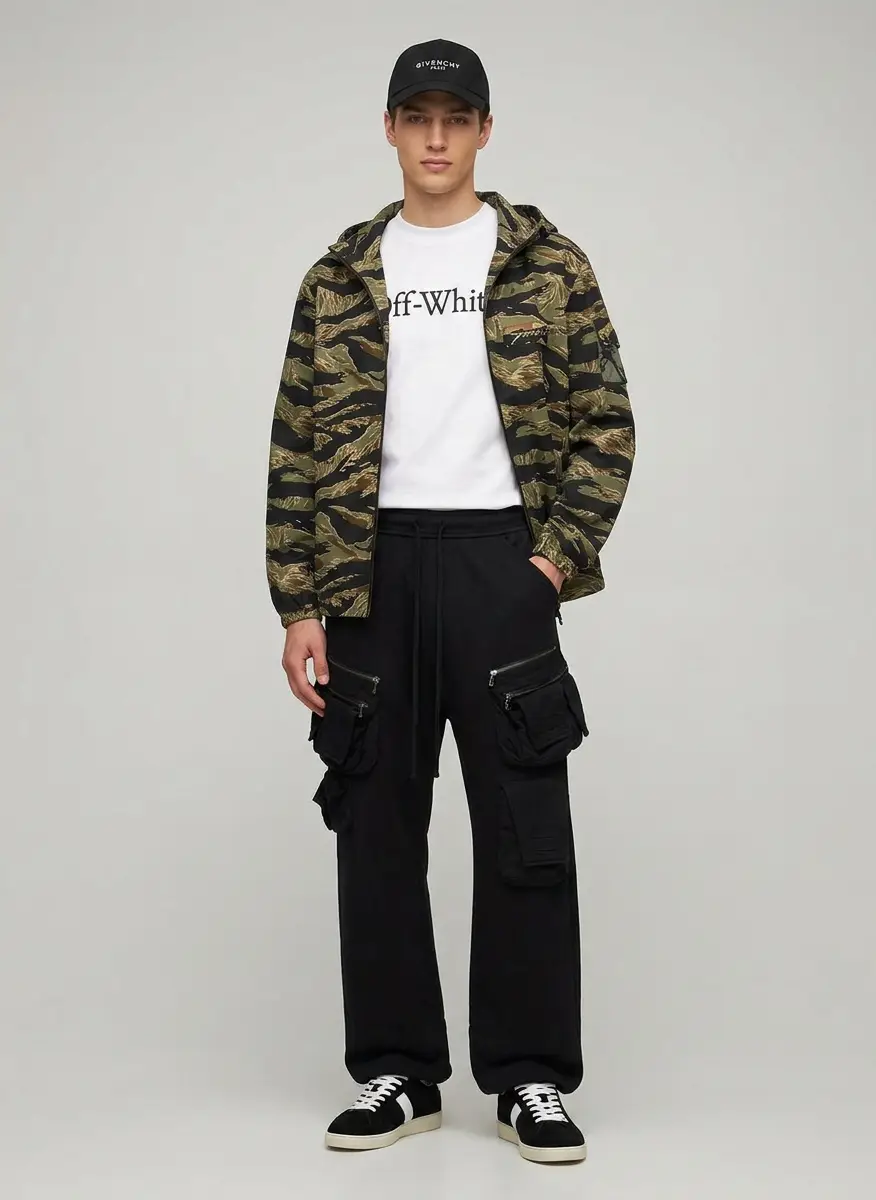 Julius Black Tactical Jogger Cargo Pants 8