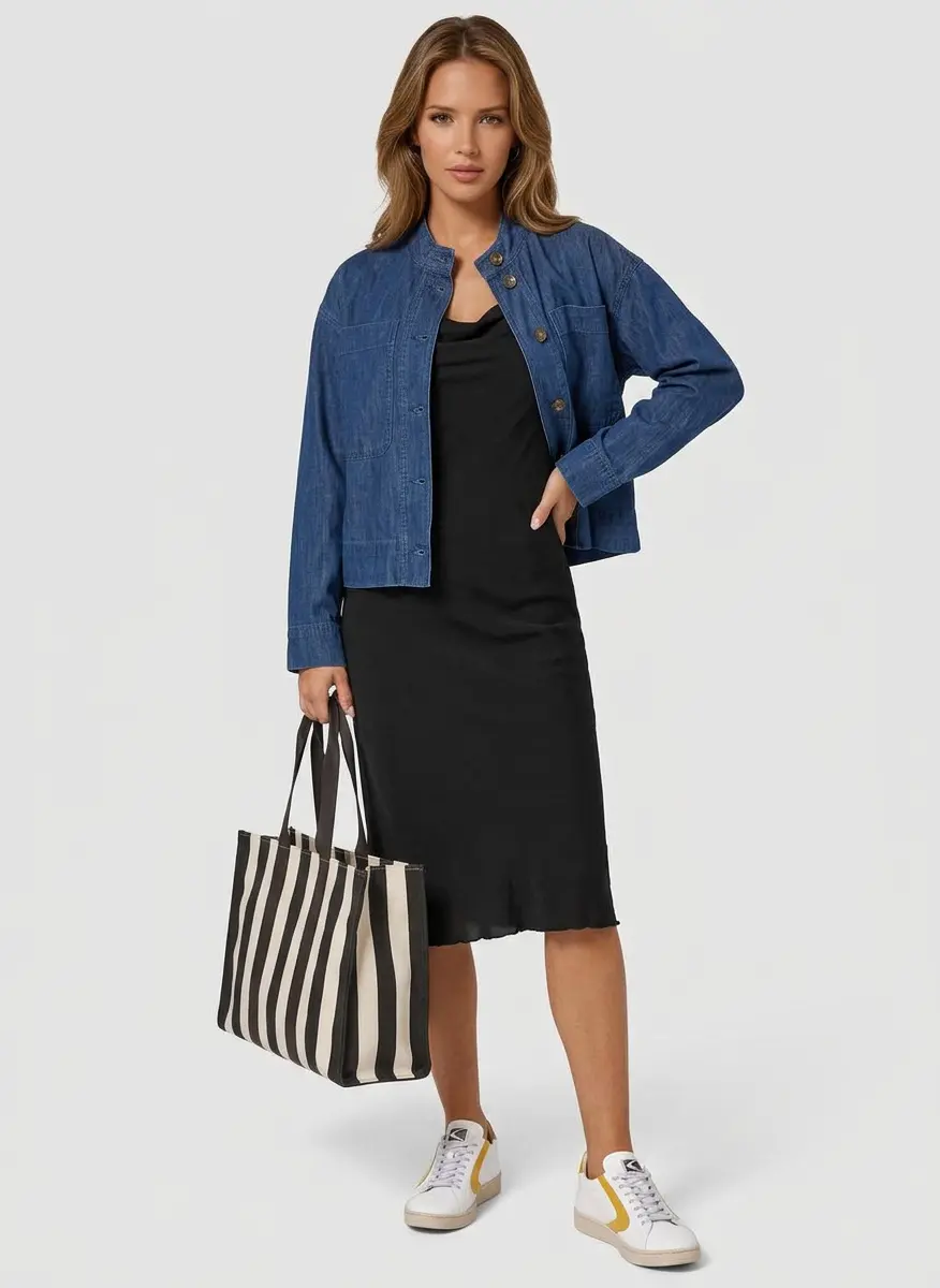 Effortless Chic Contrast