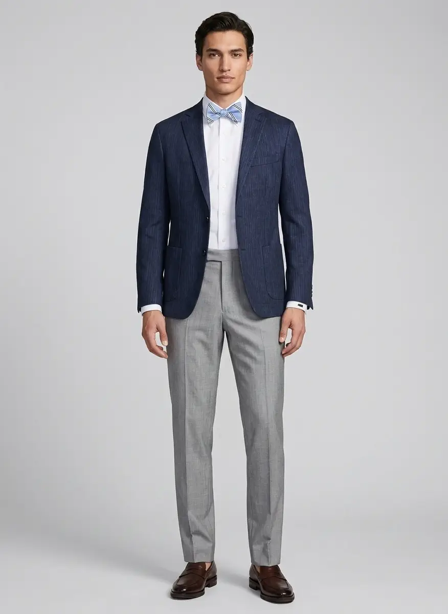Lands' End Men's Long Sleeve Solid Oxford Dress Shirt 8