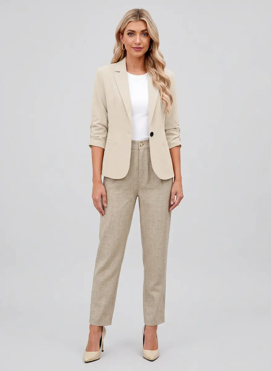 Sophisticated Office Nude