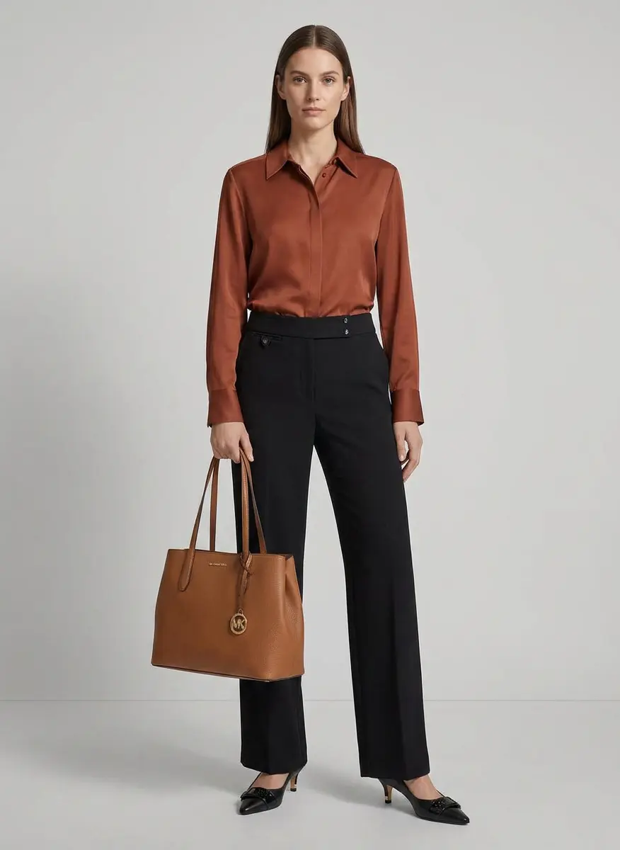 Warm Toned Power Dressing
