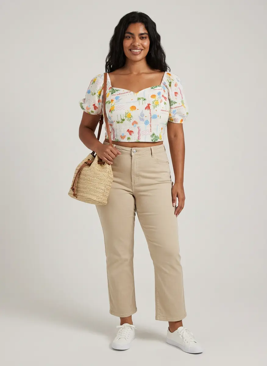 Casual Denim Flare
