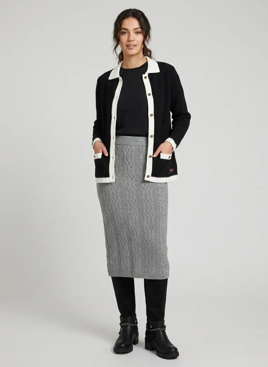 Chic Monochrome Layers