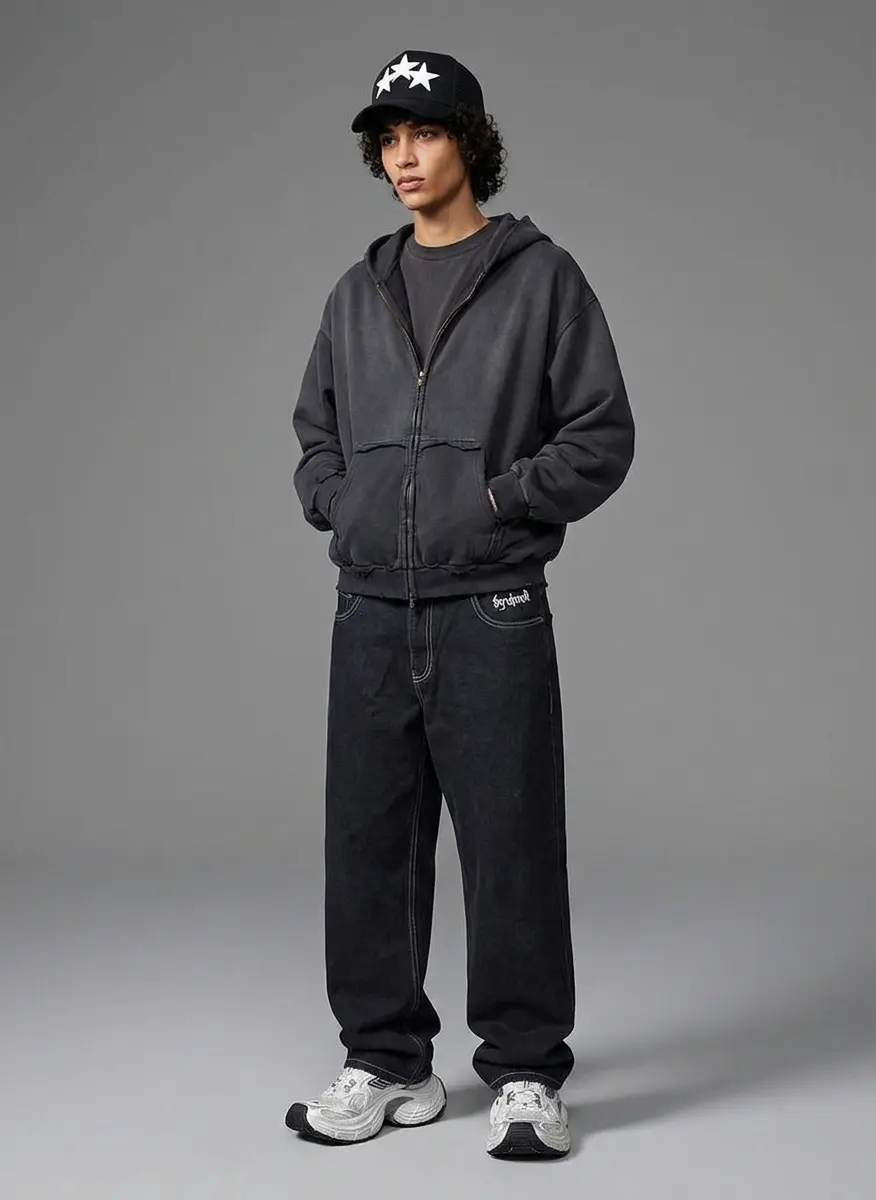 High-Fashion Street Distressed