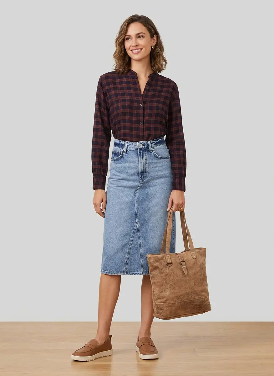 Classic Spring Denim Look