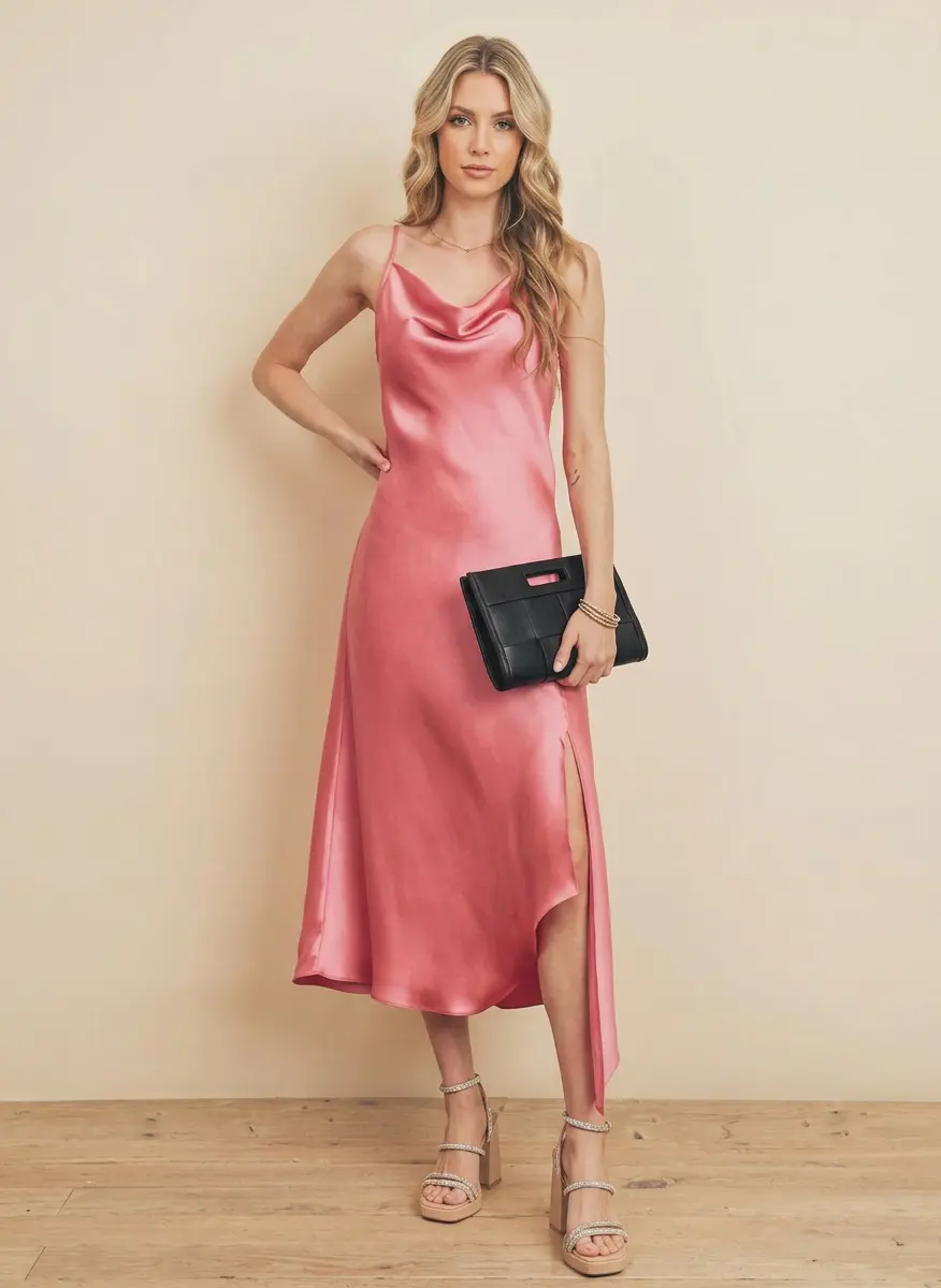 Modern Evening Satin