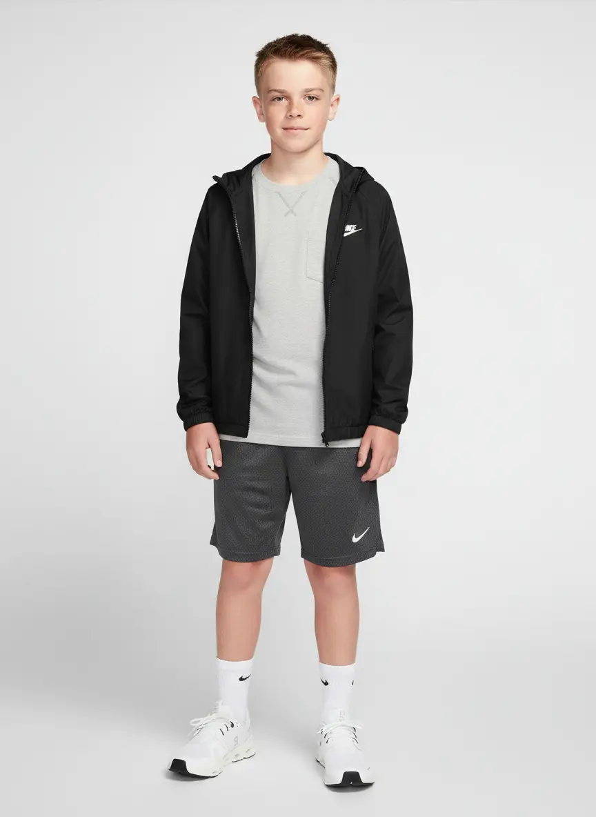 NIKE Nike Windrunner Hooded Jacket - Boys' Grade School 4