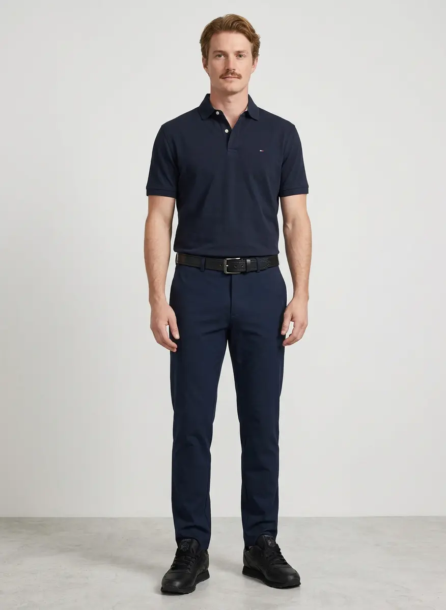 Modern Preppy Chino Look