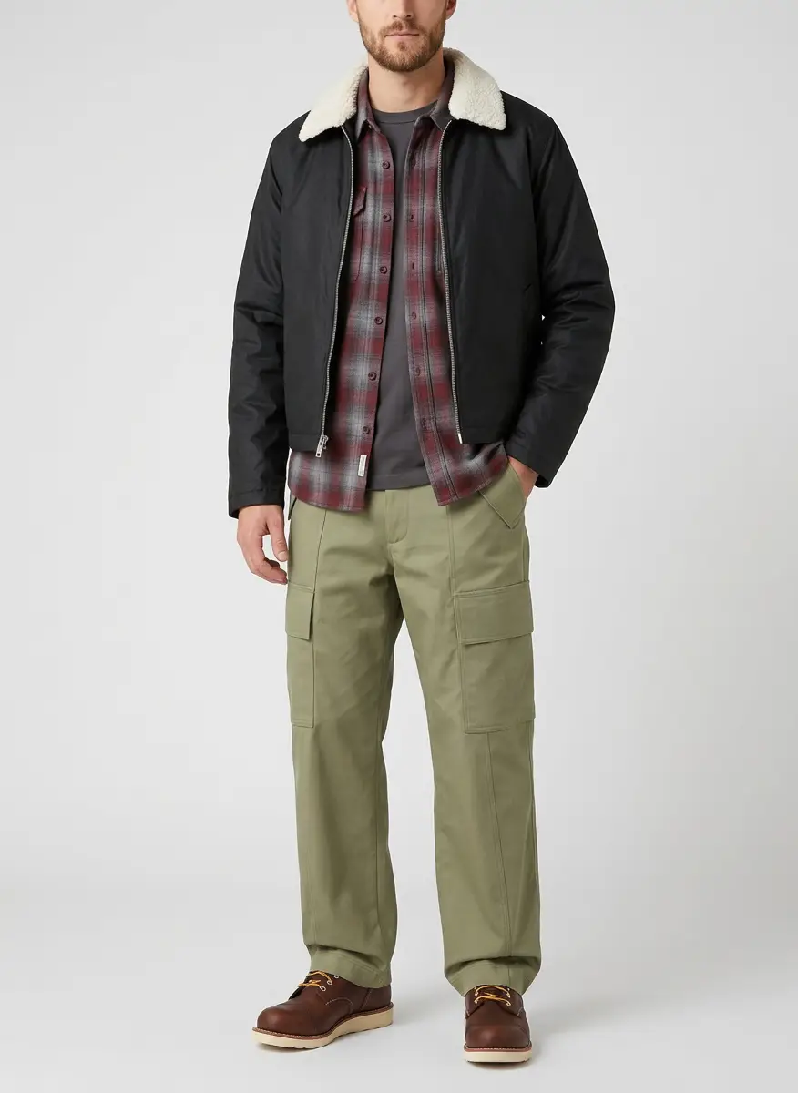 Helmut Lang Khaki Chino Cargo Pants 5