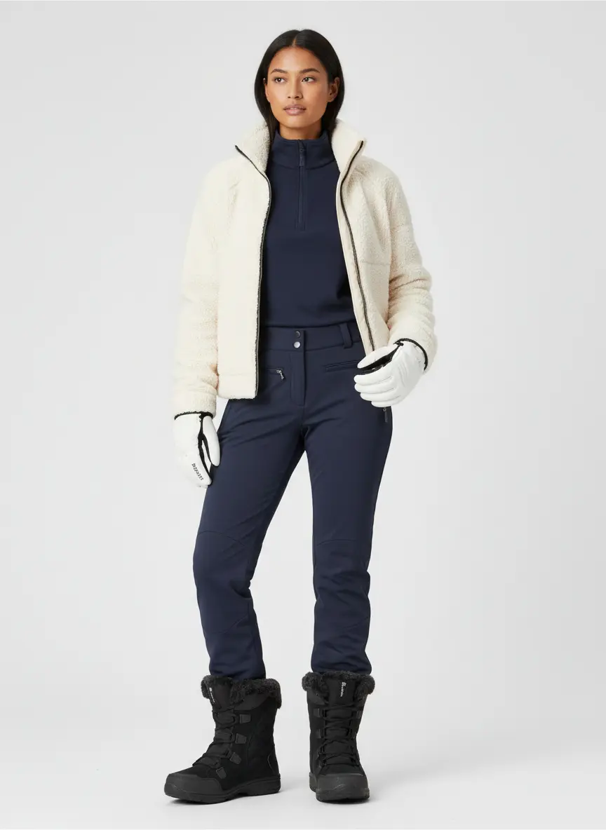 Sporty Contrast Chic