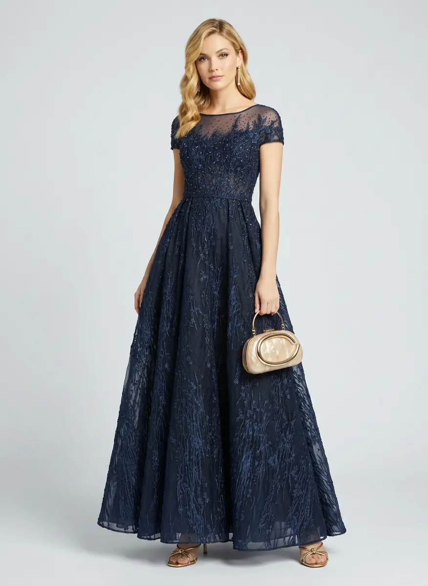 Gala Glamour in Midnight