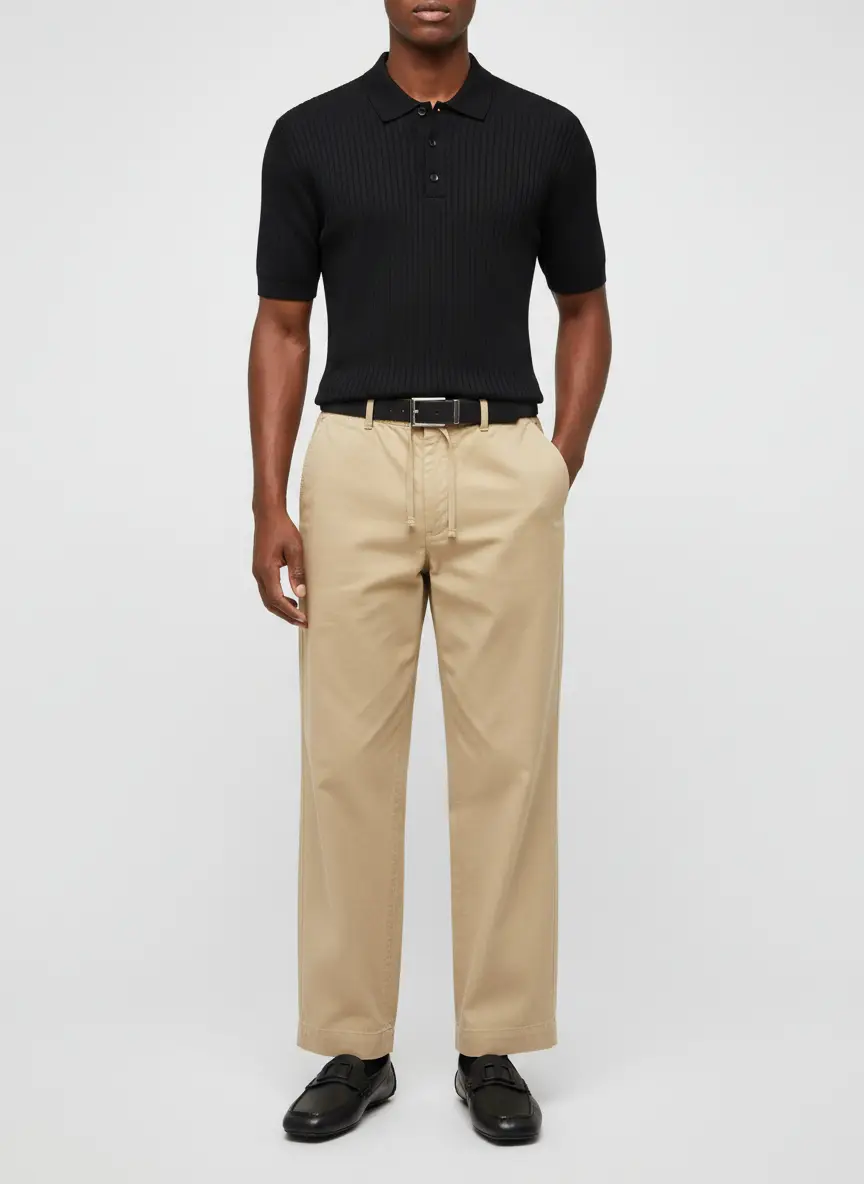 Hugo Boss Men's Gellot Leather Belt 6