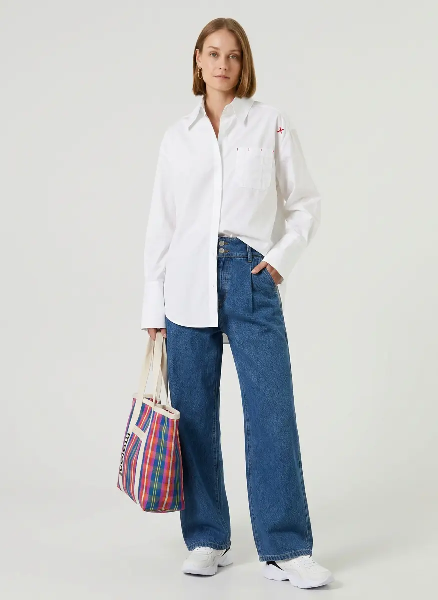 Modern Color-Block Casual