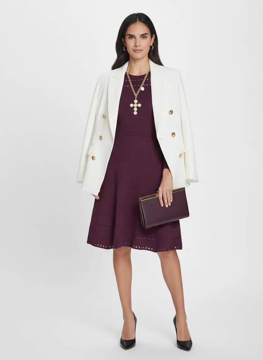 Royal Aubergine Elegance