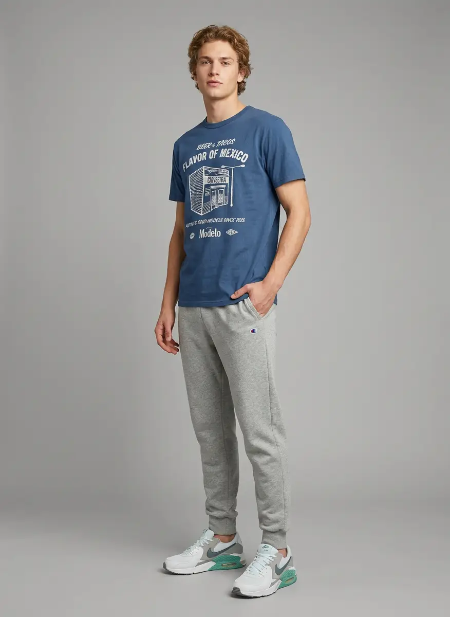 CHAMPION Champion Men's Joggers, Everyday Cotton, Lightweight Lounge Knit Pants for Men, 31" 7