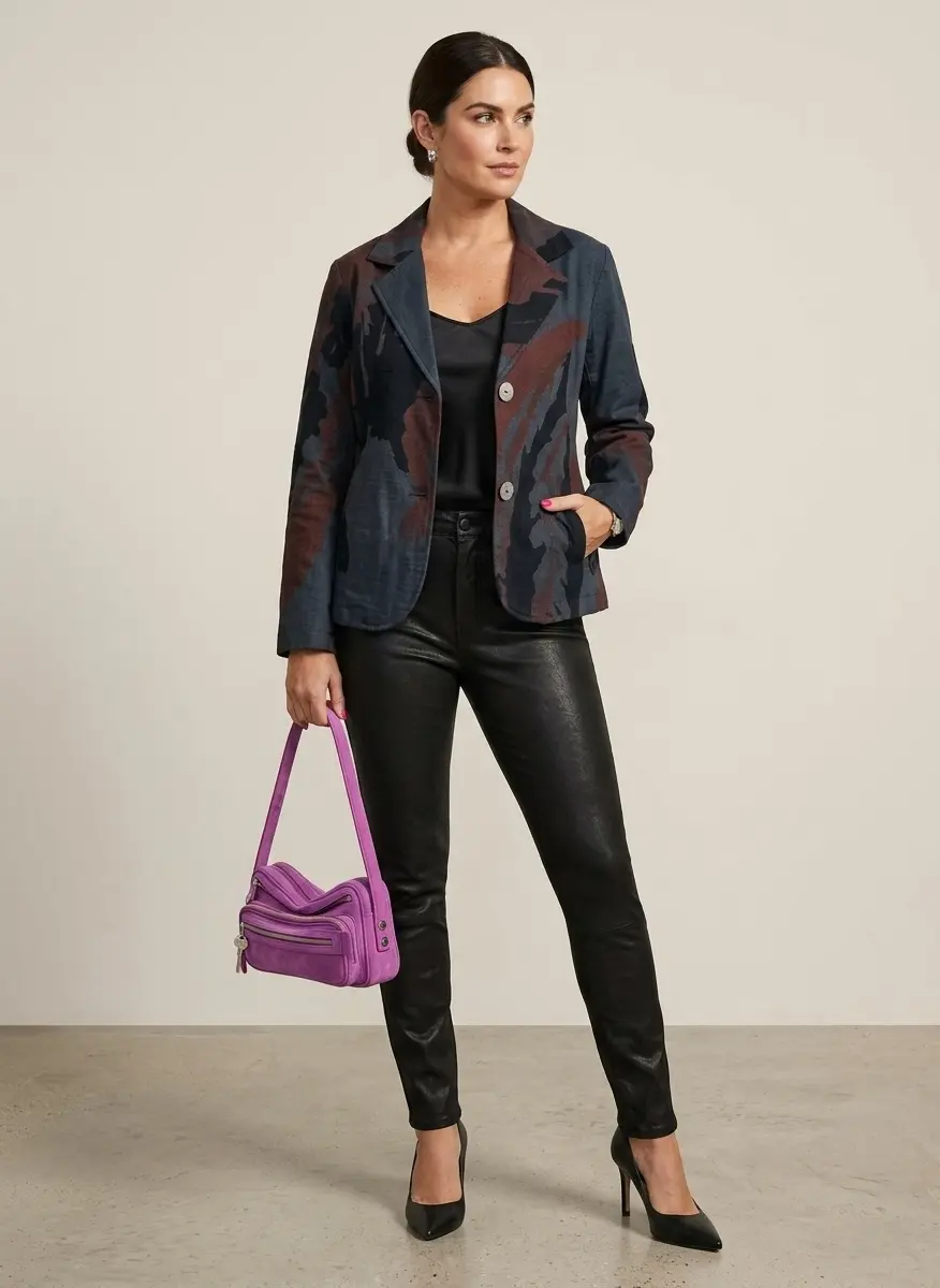 Edgy Textural Contrast
