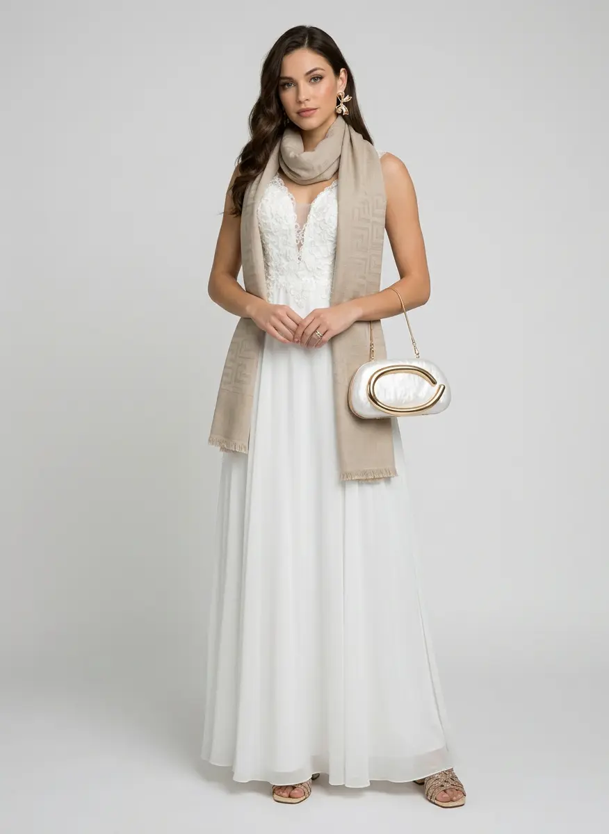 Monochromatic Gala Elegance