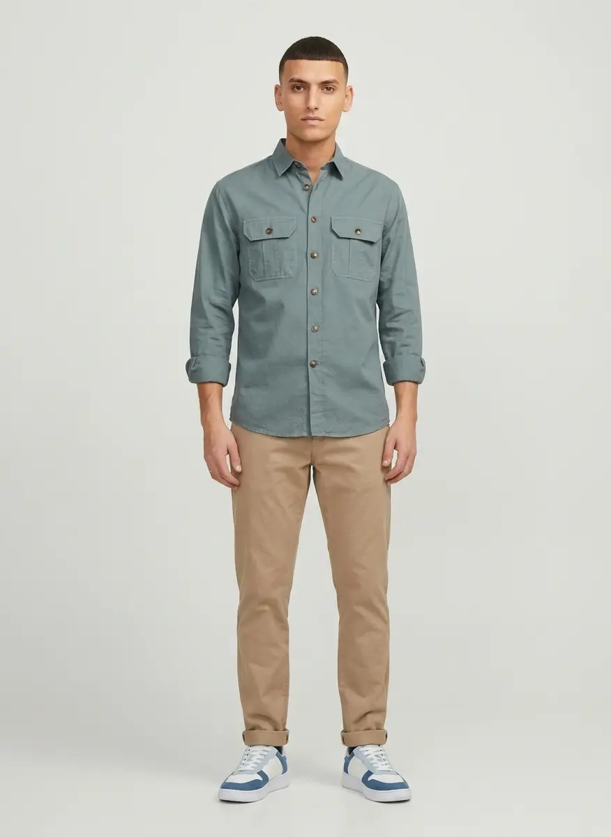 Smart Casual Earth Tones