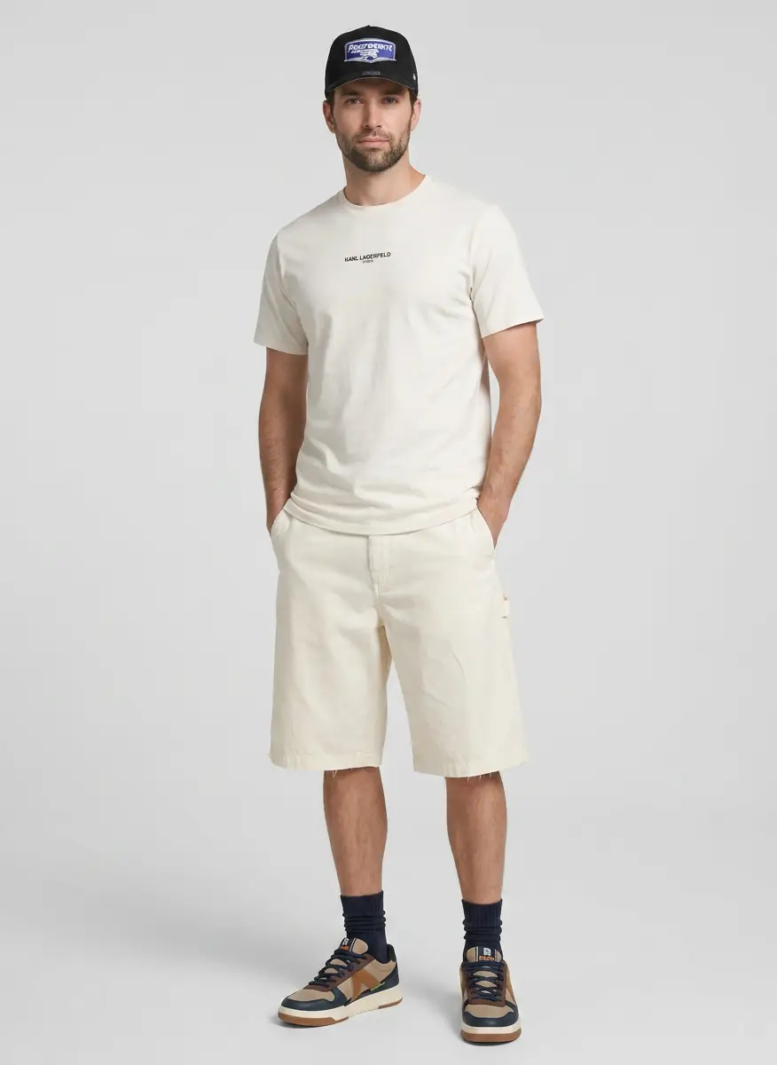 Fear of god Off-White Garment Dyed Cotton Casual Shorts 6