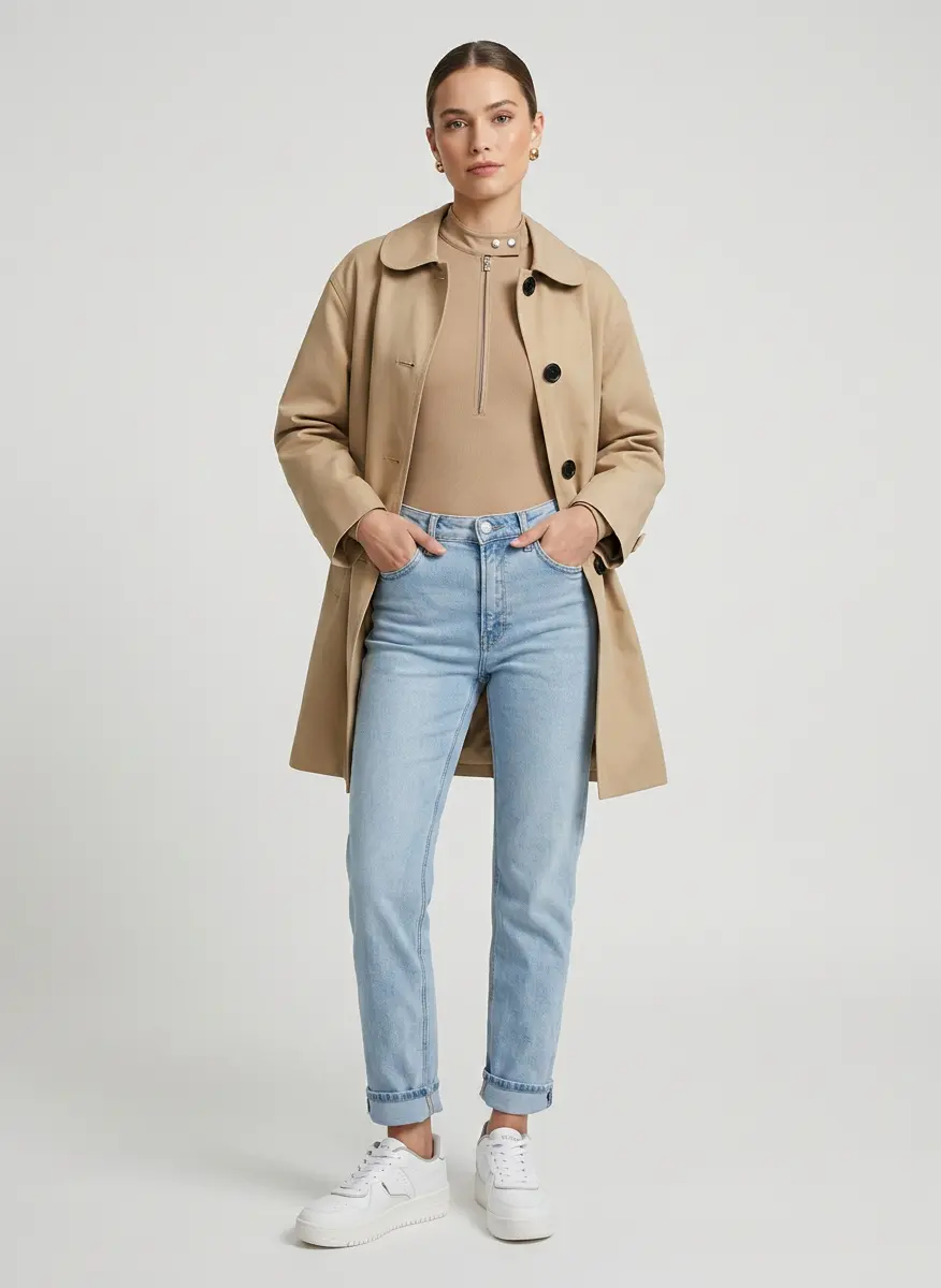 Tonal Layered Elegance