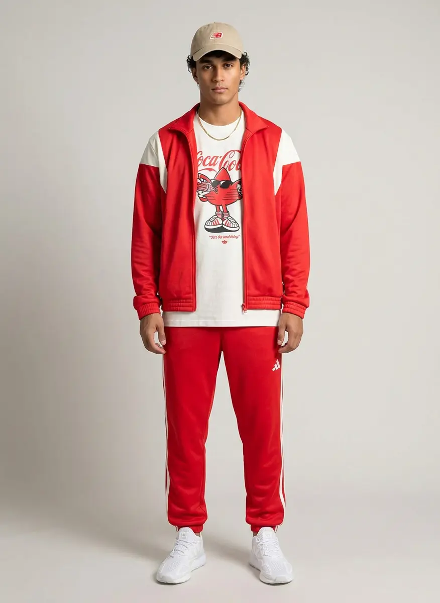 Sporty Coca-Cola Red