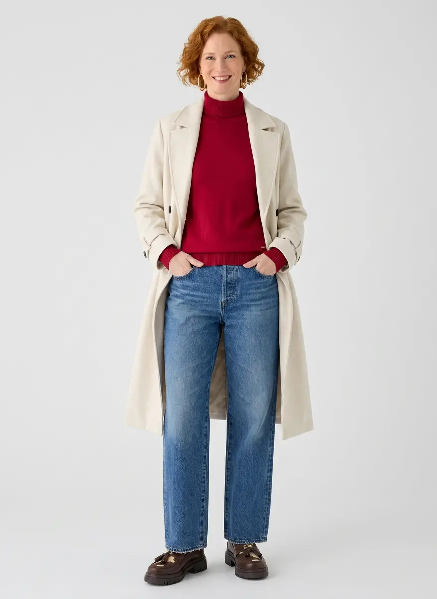 Modern Casual Contrast