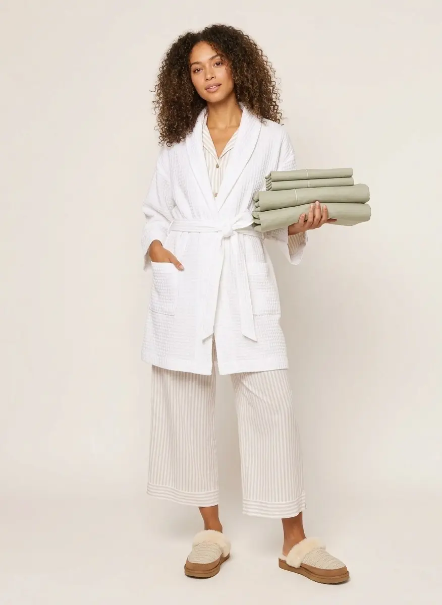 Waffle & Cotton Comfort