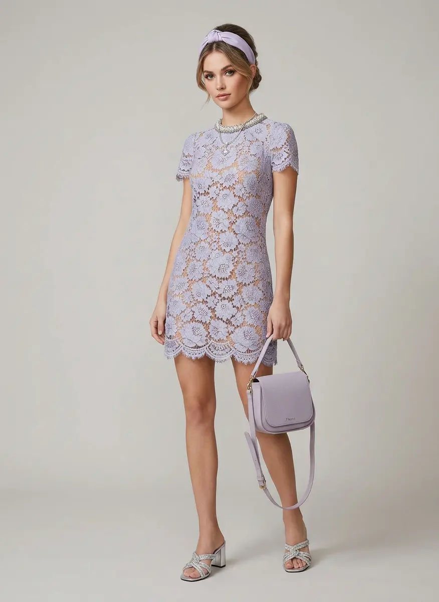 Modern Lilac Monochrome