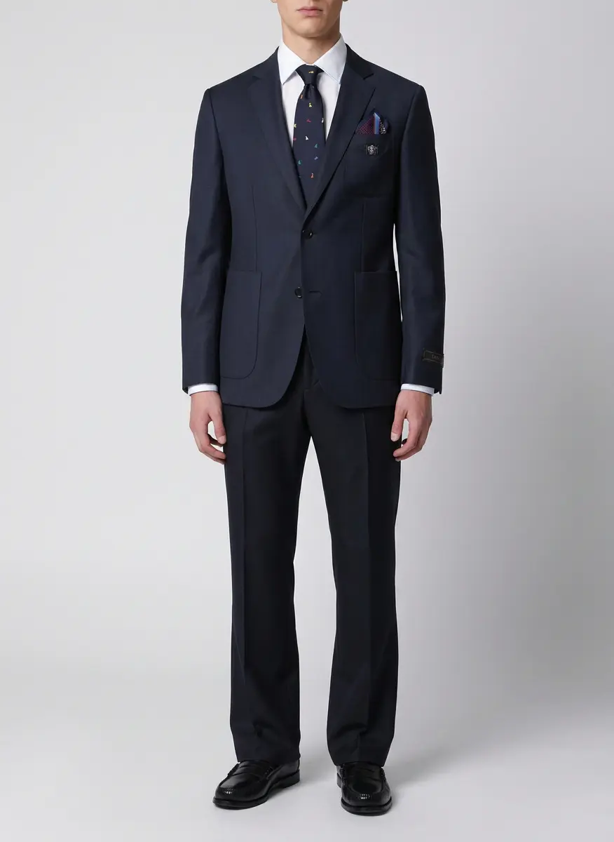 The Executive Navy Contrast