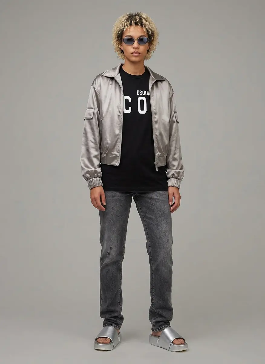 Metallic Future Casual