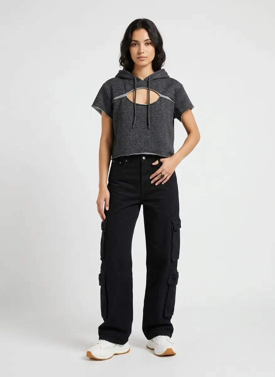 Edgy Noir Streetwear