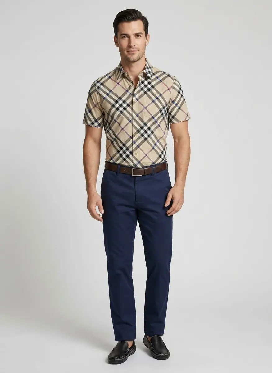 Burberry Kids Vintage Check Cotton Shirt 3