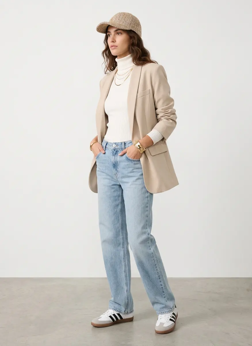 Modern Preppy Layering