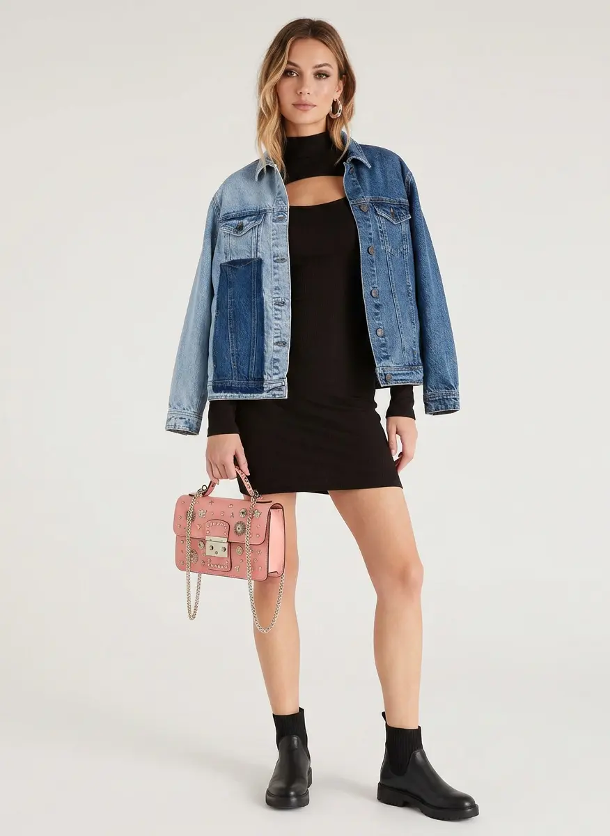 Casual Chic Contrast