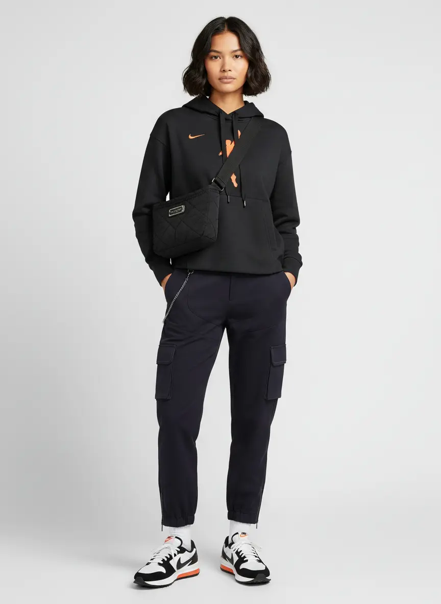 Monochrome Streetwear Luxe