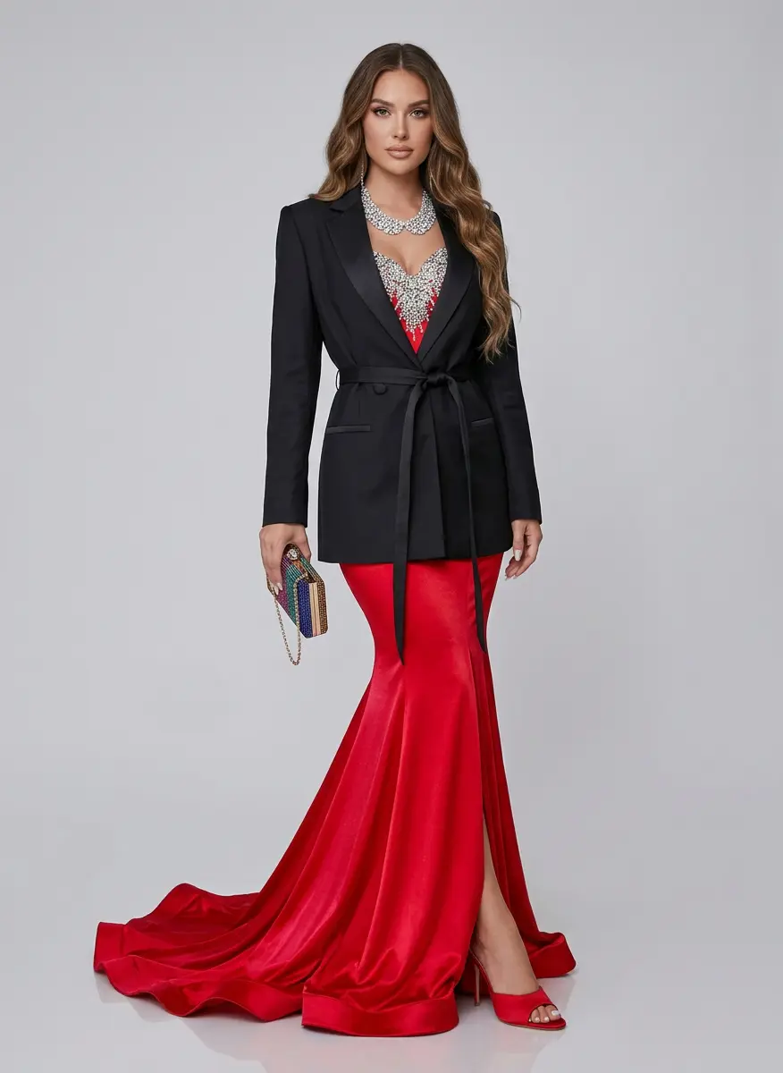 Modern Siren in Red