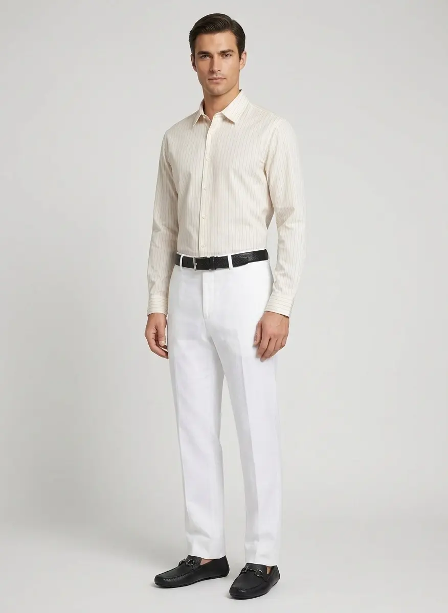 Monochromatic Ivory Elegance