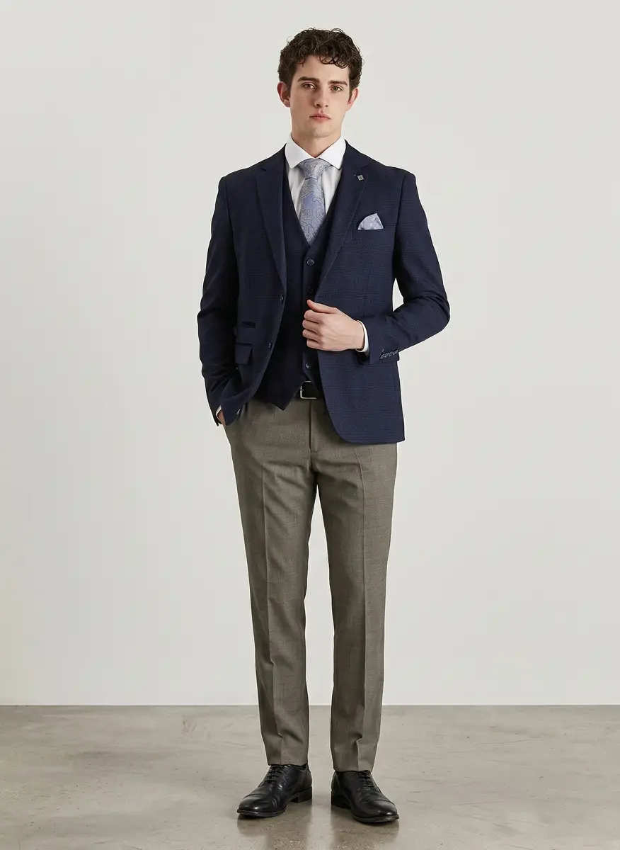 Smart Casual Contrast