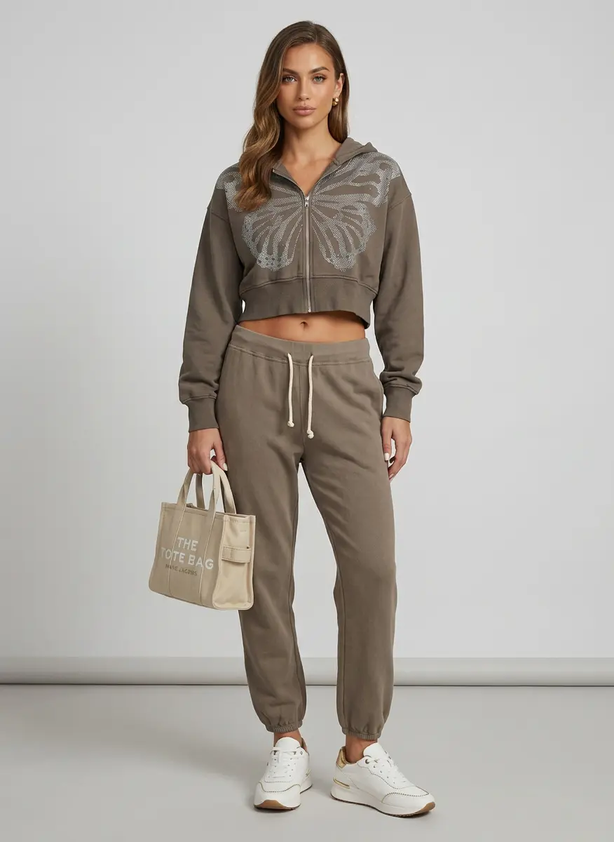Cozy Monochrome Loungewear