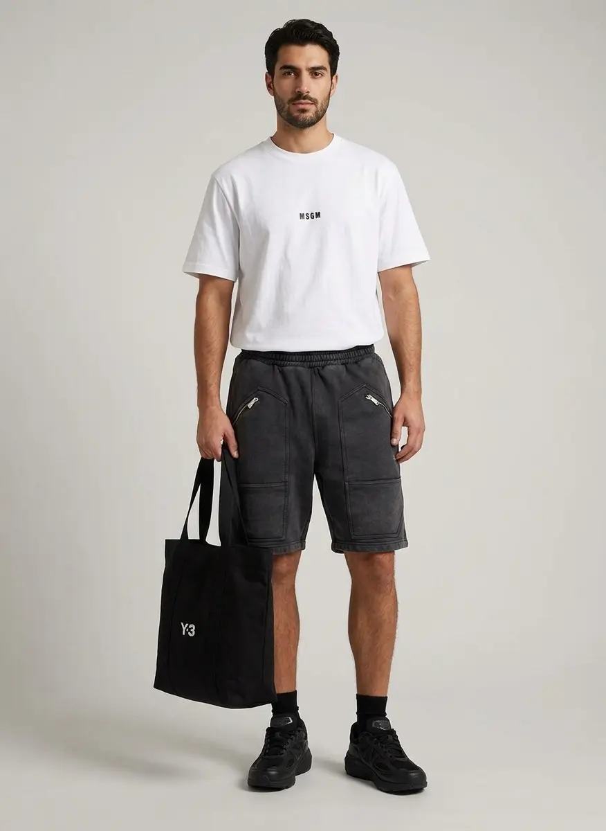 Monochrome Weekend Casual