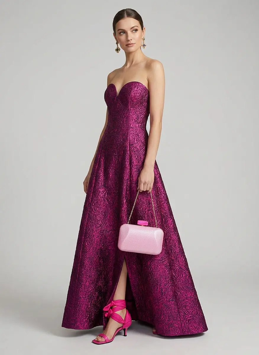 Modern Fuchsia Monochrome