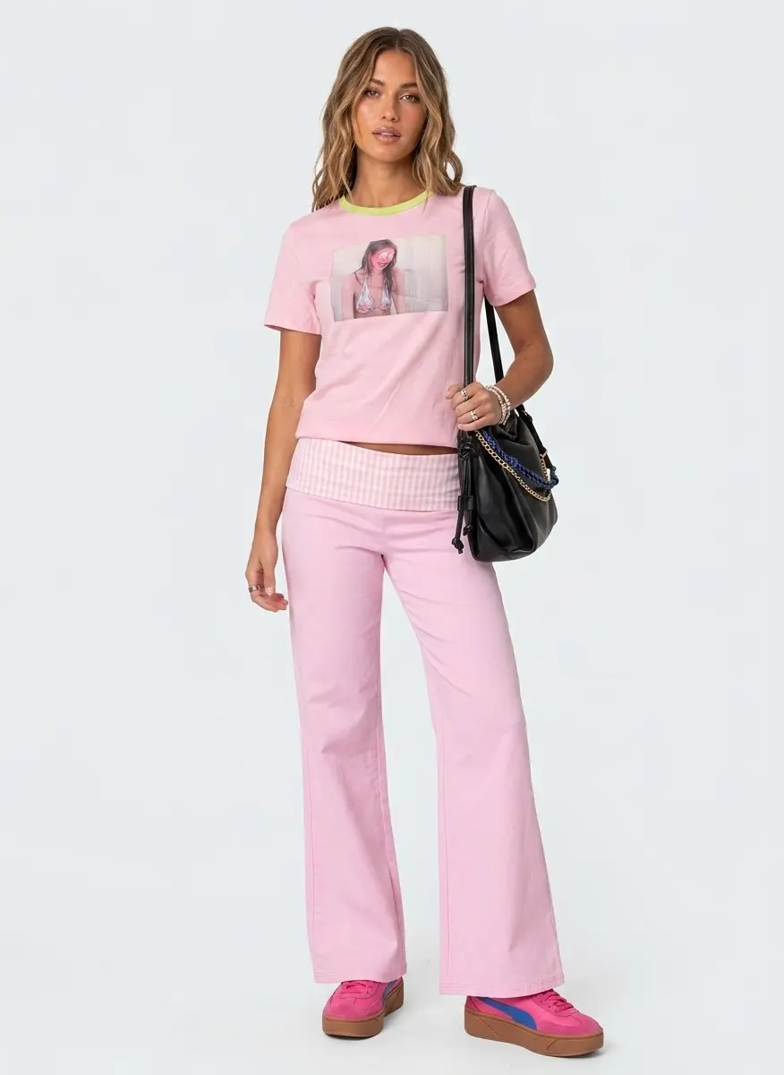 Pink Y2K Streetwear