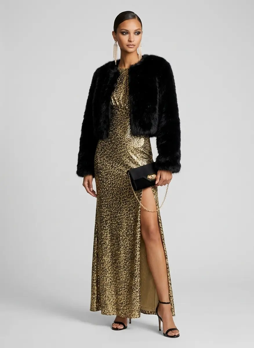 Winter Red Carpet Glamour