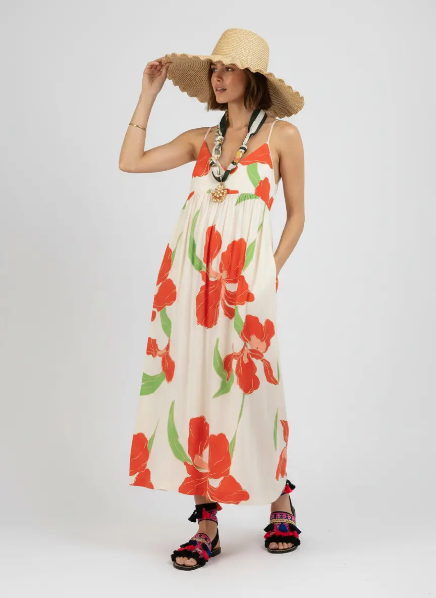 Tropical Sunset Boho