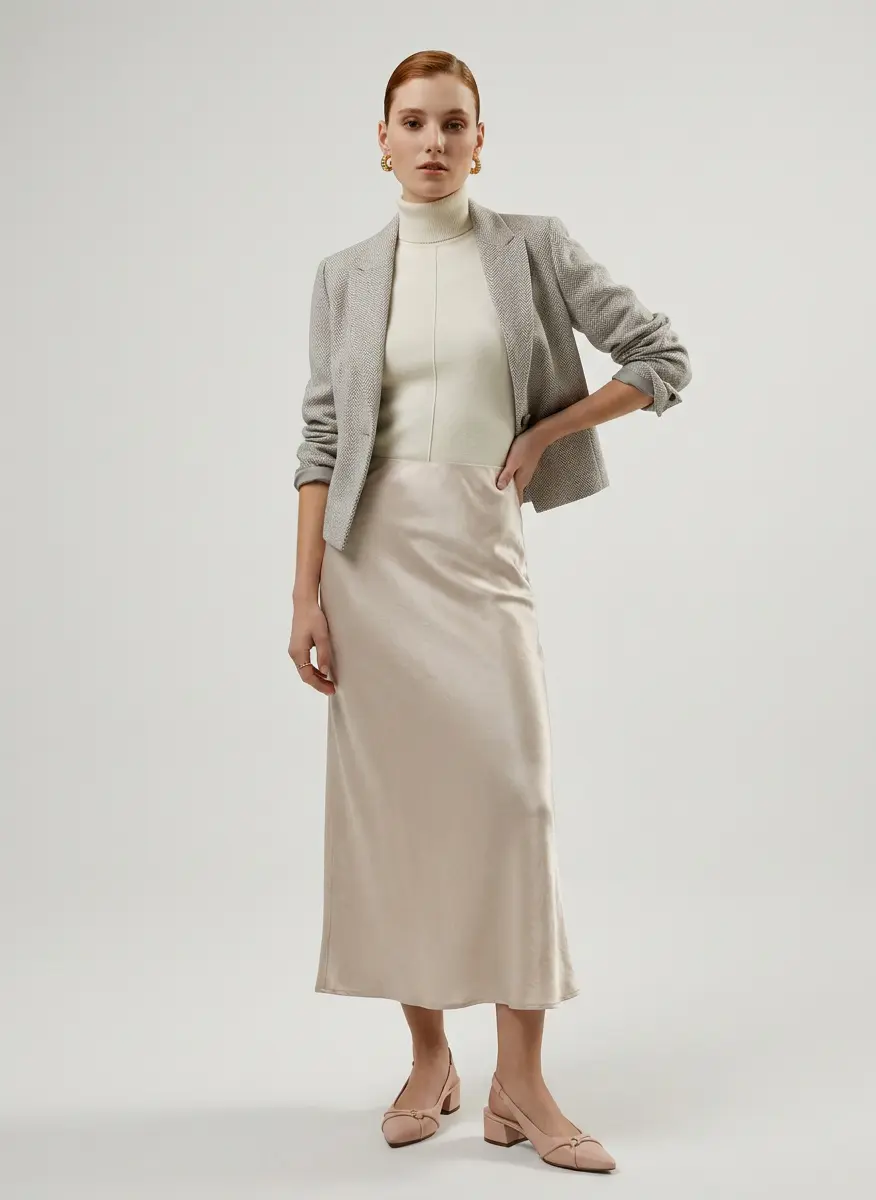 Champagne Satin & Texture